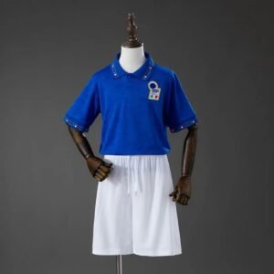 italy 1994 home retro kids kit jersey 001