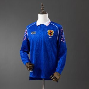 japan 1998 home long sleeve retro jersey 001