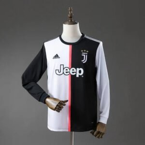 juventus 19 20 home long sleeve retro jersey 001