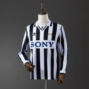 juventus 95 97 home long sleeve retro jersey 001