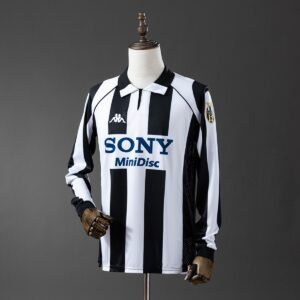 juventus 97 98 home long sleeve retro jersey 001