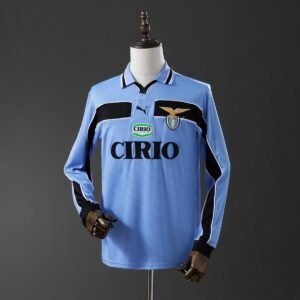 lazio 98 99 home long sleeve retro jersey 001