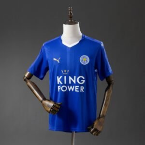 leicester city 15 16 home retro jersey 001