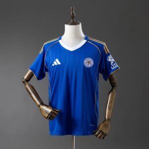 leicester city 25 26 adult home jersey 001