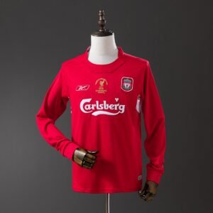 liverpool 04 05 home long sleeve retro jersey 001