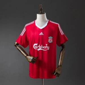 liverpool 08 10 home retro jersey 001