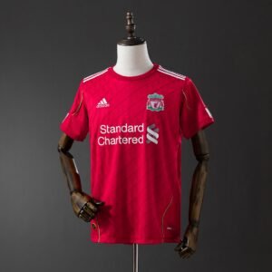 liverpool 10 11 home retro jersey 001