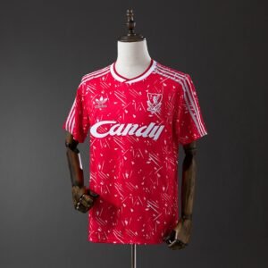 liverpool 89 91 home retro jersey 001