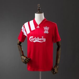 liverpool 92 93 home retro jersey 001