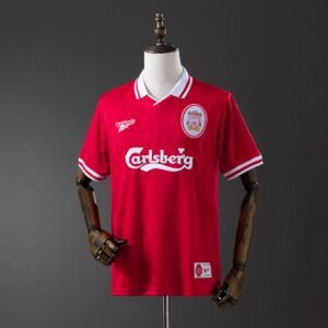liverpool 96 97 home retro jersey 001