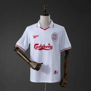 liverpool 96 97 retro jersey white 001