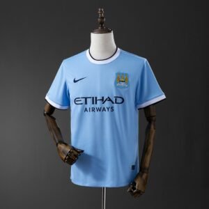 manchester city 13 14 home retro jersey 001