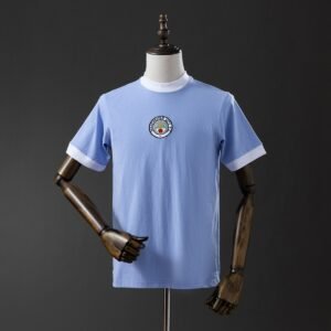 manchester city 1972 home retro jersey 001