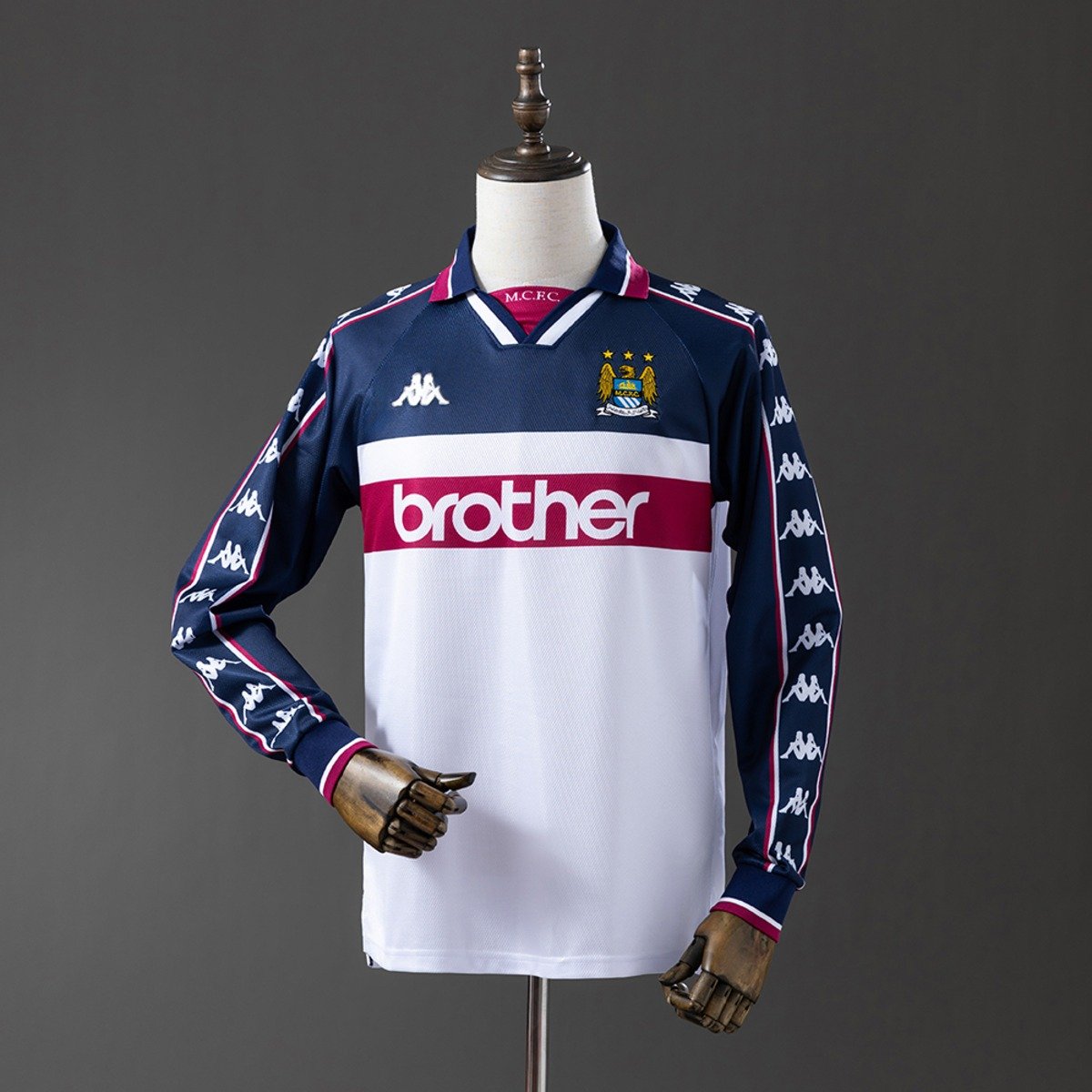 manchester city 97 98 away long sleeve retro jersey 001 manchester city 97 98 away long sleeve retro jersey 001