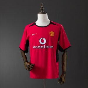 manchester united 02 04 home retro jersey 001