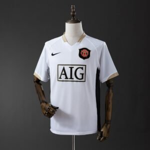 manchester united 06 07 away retro jersey 001
