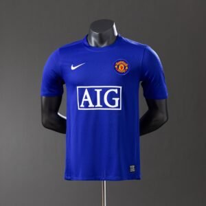 manchester united 08 09 third player version retro jersey 001