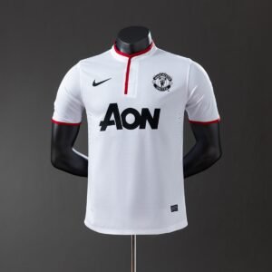 manchester united 12 13 away player version retro jersey 001
