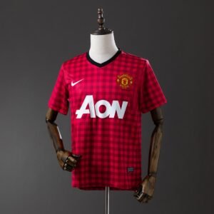 manchester united 12 13 home retro jersey 001