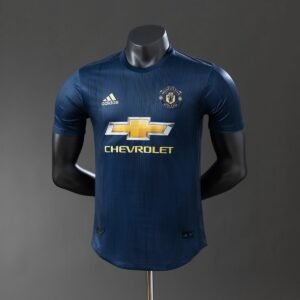 manchester united 18 19 third player version retro jersey 001