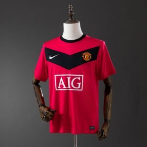 manchester united 2010 home retro jersey 001