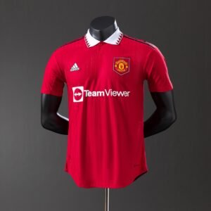 manchester united 22 23 home player version retro jersey 001