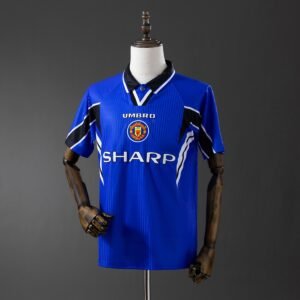 manchester united 96 98 2nd away retro jersey 001