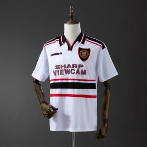 manchester united 98 99 away retro jersey 001