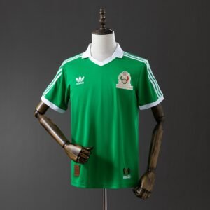 mexico 1986 home retro jersey 001