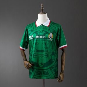 mexico 1998 home retro jersey 001