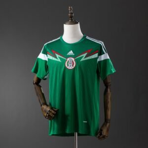 mexico 2014 home retro jersey 001