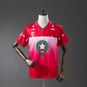 morocco 1994 home retro jersey 001