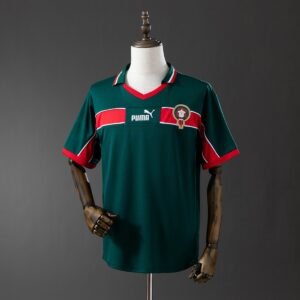 morocco 1998 home retro jersey 001