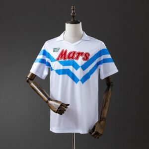 napoli 88 89 away retro jersey 001