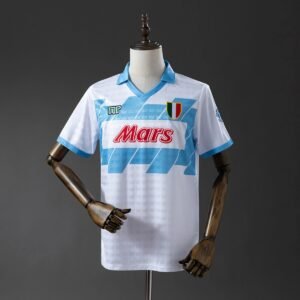 napoli 90 91 away retro jersey 001