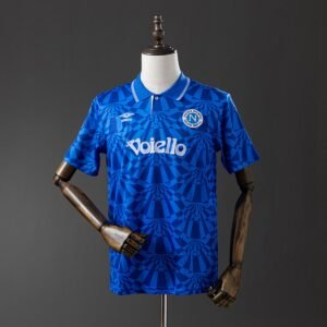 napoli 91 93 home retro jersey 001