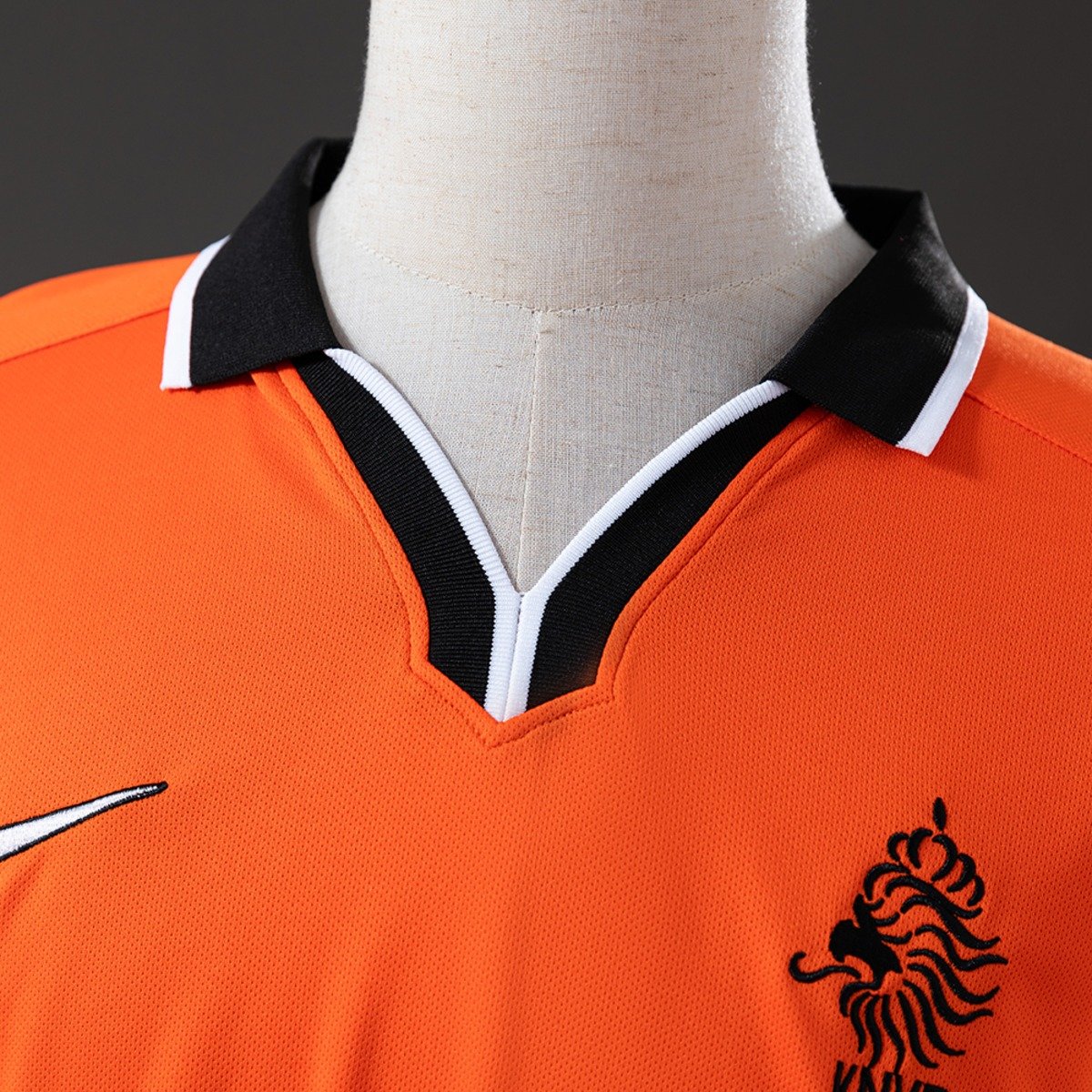 netherlands 1998 home long sleeve retro jersey 003 netherlands 1998 home long sleeve retro jersey 003