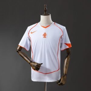 netherlands 2004 away retro jersey 001
