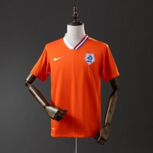 netherlands 2008 home retro jersey 001