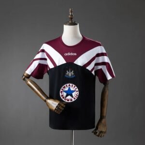 newcastle united 95 96 retro training jersey 001