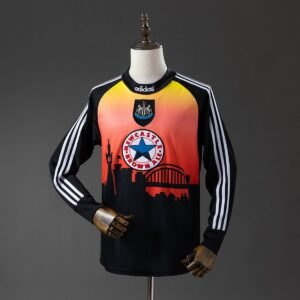 newcastle united 96 97 goalkeeper long sleeve retro jersey 001