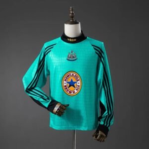 newcastle united 97 98 goalkeeper retro long sleeve jersey 001
