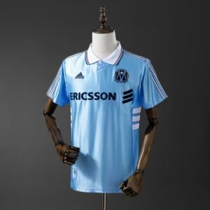 olympique de marseille 98 99 away retro jersey 001