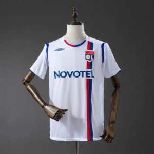 olympique lyonnais 08 09 home retro jersey 001