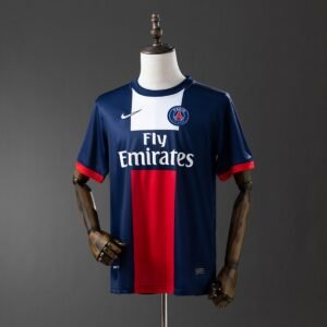 psg 13 14 home retro jersey 001