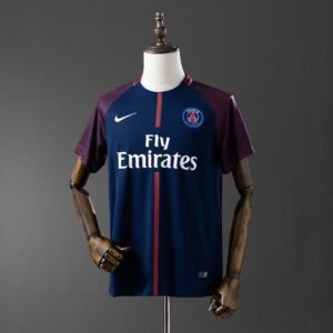 psg 17 18 home retro jersey 001