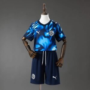paraguay 2026 away kids kit jersey 001