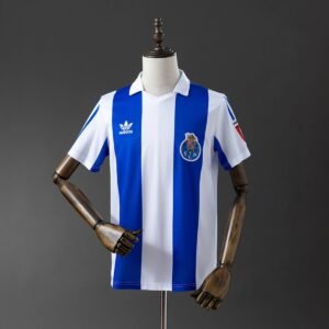 porto 86 87 retro home jersey 001