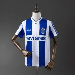 porto 94 95 retro home jersey 001