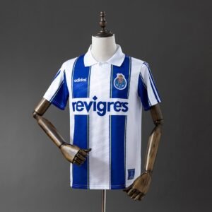 porto 95 96 retro home jersey 001